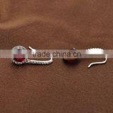 Jewelry Fashion Crystal Drop Ruby Earrings thumbnail-4