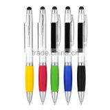 Colorful Touch Stylus Pen, stylus pen for gifts ,touch pen with screen wipe,promotional pen