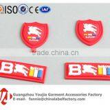 High Quality Customized PVC Rubber Silicone Label Patch For Bag thumbnail-1