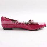 2016 Wholesale Shoes Shoes Wholesale Ballerina Shoes Flat Snake PU Loafer Shoes thumbnail-2