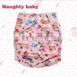 Wholesale One Size Cartoon Baby Pocket Cloth Diapers Naughty Baby Boy Girl Pocket Cloth Diaper Eco Friendly Cute Diaper Nappy thumbnail-2