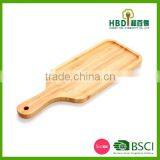 High Quality Wood Food Serving Plate With Handle Wholesale thumbnail-3