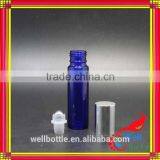 Blue 10ml 15ml Glass Roll on Bottle With Stainless Steel Roller Ball for Perfume thumbnail-4