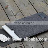 Custom Logo Design Felt Sleeve Carrying Bag Ultrabook Laptop Bag for Apple Macbook Air thumbnail-1