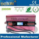 2000w UPS Power Inverter With LCD Display Modified Sine Wave DC12v to AC 220v 230v 240v Power Inverter