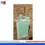 Outdoor Anti-UV Triangle Plastic Corrugated Tree Guard thumbnail-2
