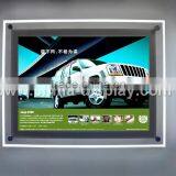 Advertising Acrylic Slim Light Box Crystal Led Display Holder a4