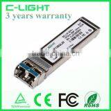 High quality 1310nm 10G Transceiver 8Gb /s SFP + LW Fiber Media Converter