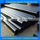 API 5l X42 Sch80 Carbon Steel Pipe Used for Gas and Oil Black Painted Beveled End thumbnail-1