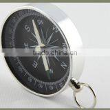IMAGINE Silver Metal Pocket Outdoor Compass With Keychain thumbnail-3