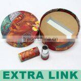 Fashion Slim Long Purple Fancy Paper Made Luxury Lip Balm Packaging Tube Set thumbnail-3