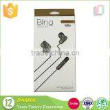 ShenZhen Oem UV Handmade Coated Paper Earphone Paper Box Packaging With Logo