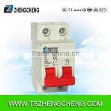 C45 2P 6A D Curve Miniature Circuit Breaker MCB