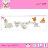 High Quality Mold Plastic Fondant Plunger Cutters Classic Fondant Cake Decorating Tools