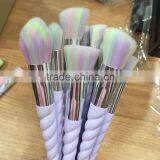 10pcs hot selling custom logo makeup brushes set with fasion amazing Diamond bag