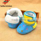 No.1 Yiwu Exporting Commission Agent Wanted Cute Cotton Cloth Baby Shoes for Winter Boot Shoes for Baby thumbnail-2