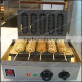 Stainless steel hot dog rolling grill machine