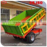 Truck Trailer Use and Steel Material Tractor Tipper Trailer thumbnail-5
