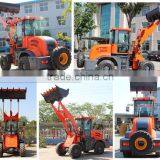 Chinese Famous Brand Tractor ZLY920 With Front End Loader and Backhoe 4 Wheel Drive thumbnail-2
