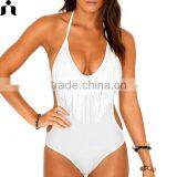 Summer One -piece Bathing Suits With Romantic Tassels