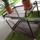 Display Flower Trolley / Garden Flower Shelf Rack thumbnail-2