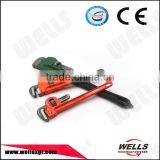 Wells Factory CE 18" High Carbon Steel Forged Pipe Wrench for Rigging