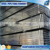 40/40/1.4mm Construction Pre-Galvniazed Square Steel Pipe