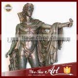 Outdoor Metal Sculpture Bronze Apollo Garden Statue thumbnail-2