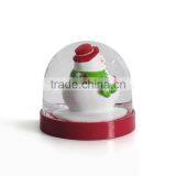 2016 Personalized Plastic Snowman Water Snow Globe thumbnail-2