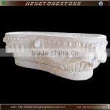Roman Style Marble Bathtub With Lion Head thumbnail-1