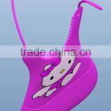 Silicone Baby Waterproof Soft Bib Apron Pinafore Feeding Spill Food Collector Holder thumbnail-3