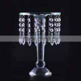 Newest Sale Simple Design Crystal Glass Fruit Stand From China thumbnail-1