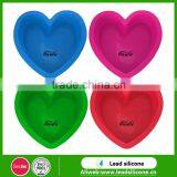 100% Food Grade Recycling Heart Combination Shape Silicone Cake Mold thumbnail-6