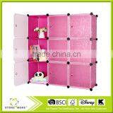 New Product !9 Magic Wardrobe Piece Plastic Frame Easy Assembly Bookcase Storage Cabinets thumbnail-3