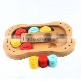Eco-friendly Pet Cat Dog Interactive Toys for Dogs and Cats Food Treated Wooden Pet Feeder Educational Toys thumbnail-1
