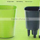 Self Watering Planter Flower Pot Water Level Indicator Home Office Pot thumbnail-1