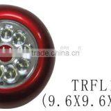Round Shape Battery Operated 9 LEDs Push Light Led Tap Night