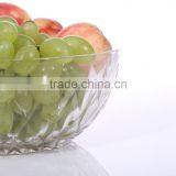 Set 5 Engraving Large Clear Decorative Glass Salad Bowls thumbnail-3