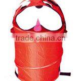 Cartoon Large Kid's Pop-Up Hamper, Dog, Red thumbnail-1