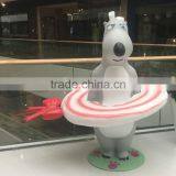 Fiberglass Bear Statue With Lollipop thumbnail-3