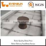 Coffee Shop PE Rattan Table For Stackable Garden Set thumbnail-2