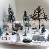 Miniature Christmas Village Scene - Miniature Christmas Vignette thumbnail-4
