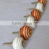 Latest Unique Design Hand Painted Ceramic Dresser Knobs thumbnail-3