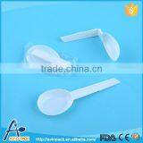 Professional White Disposable Mini Plastic Folding Spoon for Soup thumbnail-1