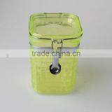 Hot Sales Plastic Sugar Canister With Lock