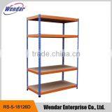 Rivet Garage Warehouse Storage Rack ,5-layer Adjustable Display Metal Storage Shelf thumbnail-1