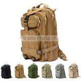 US Army 3P Tactical Backpack Travel Camping Riding Hiking Double-shoulder Ride Backpack Mountaineering Woodland 6 Tactical Color