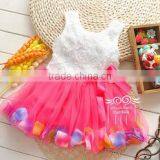 2015 New Design Little Baby Girl Dance Costumes Dress Fashion Baby Dress Baby Party Clothes Newborn Dress for Girl thumbnail-5