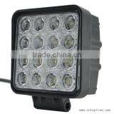 48W 12V 24V Spot Lamp Led Work Light Boat 10-30V Tractor Truck Offroad SUV 4WD thumbnail-1