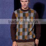 Jacquard Style Mens Multi Color Sweater thumbnail-5